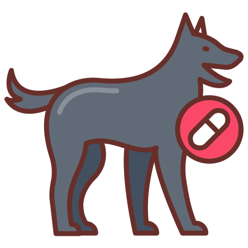 perro icono gratis