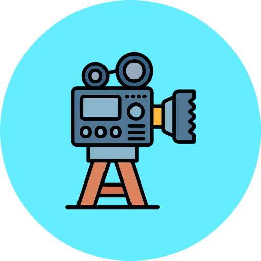 camara de video icono gratis