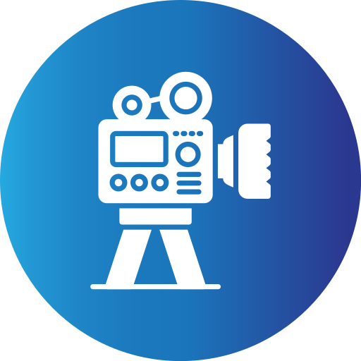 camara de video icono gratis