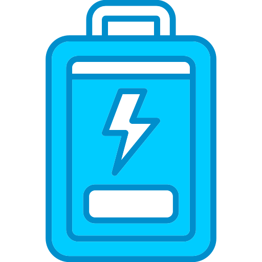 batería baja icono gratis