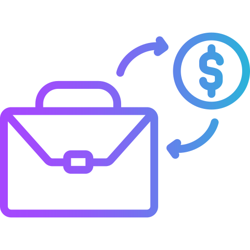 maletín icono gratis