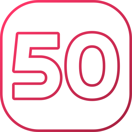 50 Icône gratuit