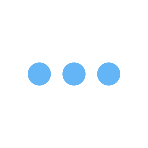 Three dots Generic color fill icon