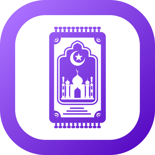 Alfombra de oración icono gratis