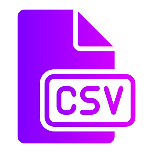 csv icono gratis