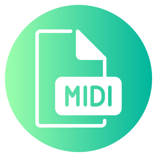 midi icono gratis