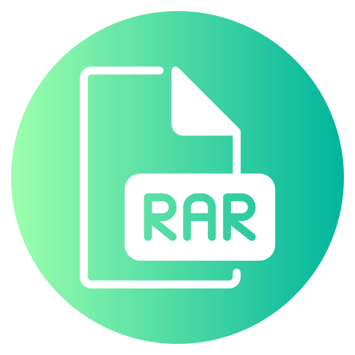 Rar Generic gradient fill icon