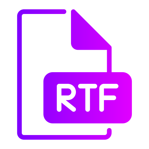 rtf icono gratis