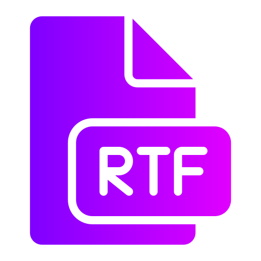 rtf icono gratis