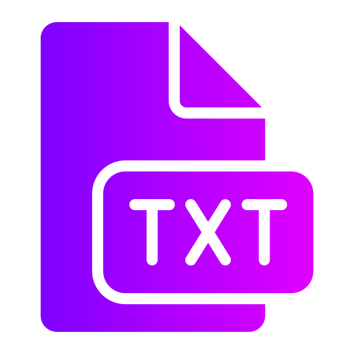 txt icono gratis