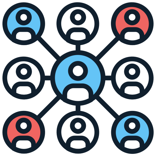 Networking Vectors Tank Two colors icon