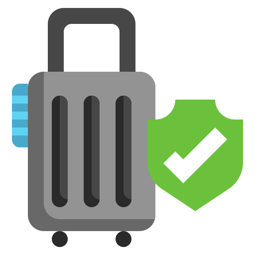 Luggage Generic color fill icon