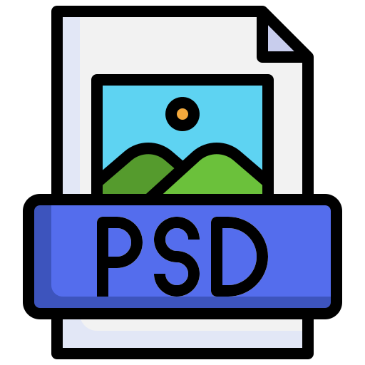 archivo psd icono gratis