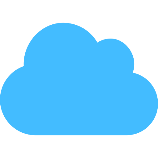 Cloud Generic color fill icon