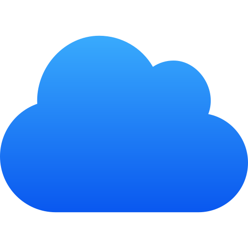 Cloud Generic gradient fill icon