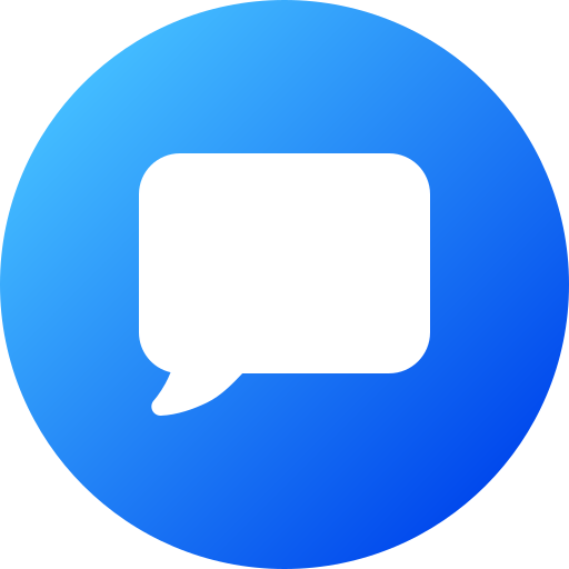 Chat Generic gradient fill icon