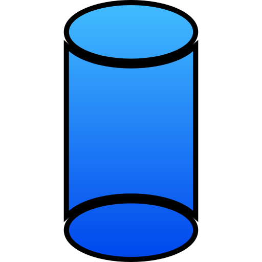 Cylinder Generic gradient lineal-color icon