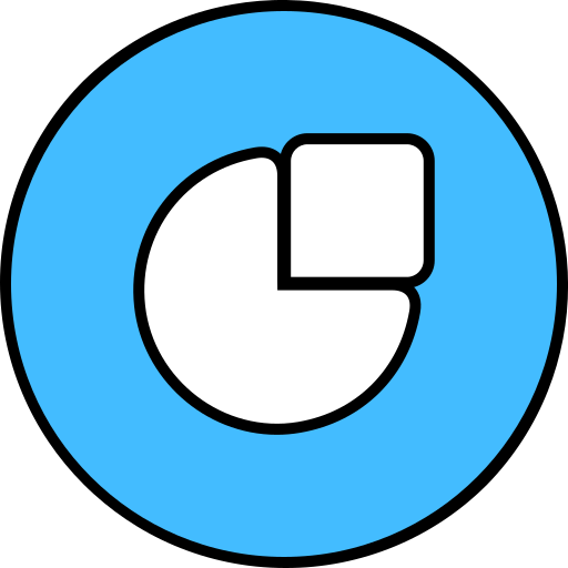 gráfico circular icono gratis