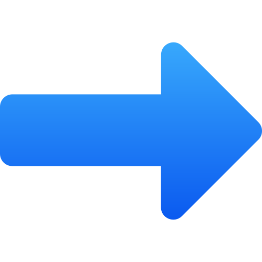 flecha correcta icono gratis