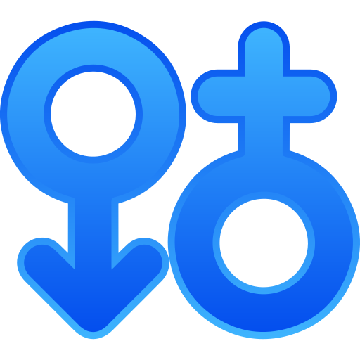 Male Female Generic Gradient Lineal Color Icon 2875