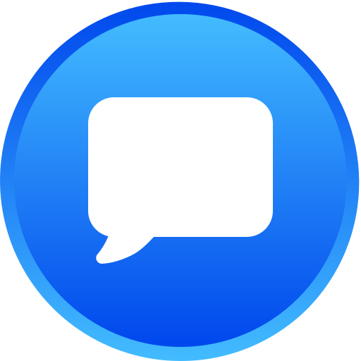 Chat Generic gradient lineal-color icon