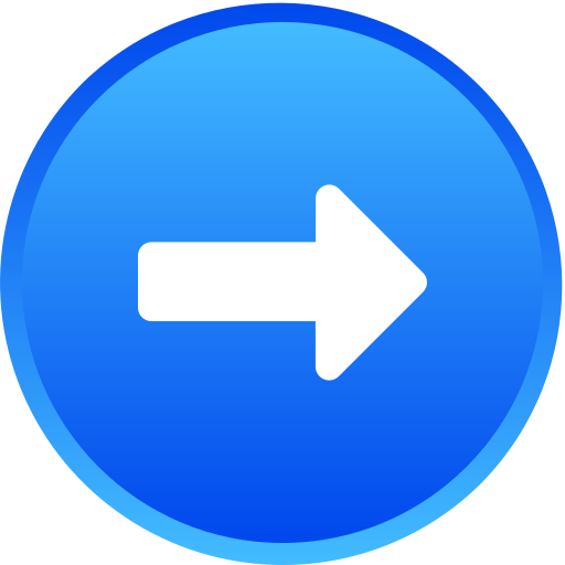 flecha correcta icono gratis