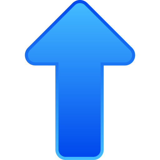 Arrow up Generic gradient lineal-color icon