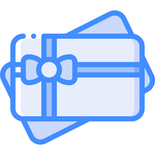 Gift card - Free commerce and shopping icons