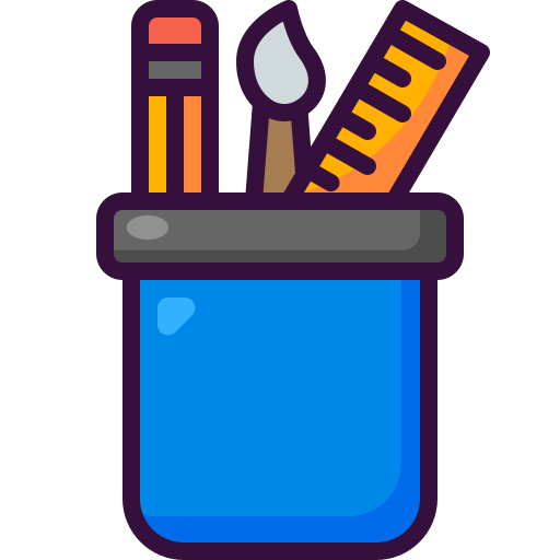 Pencil case Generic color outline icon