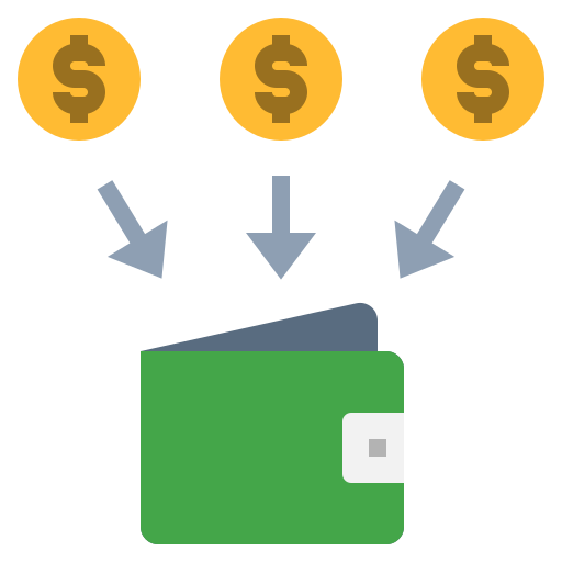 revenu Icône gratuit revenu Icône gratuit