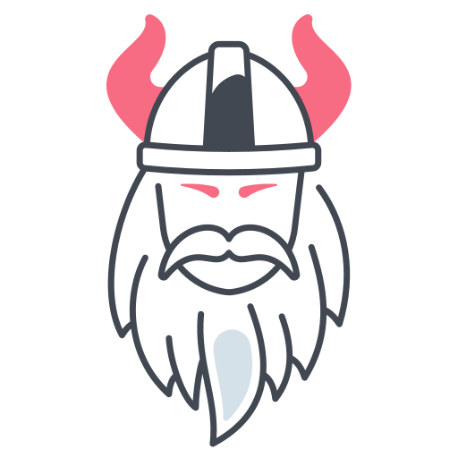 vikingo icono gratis