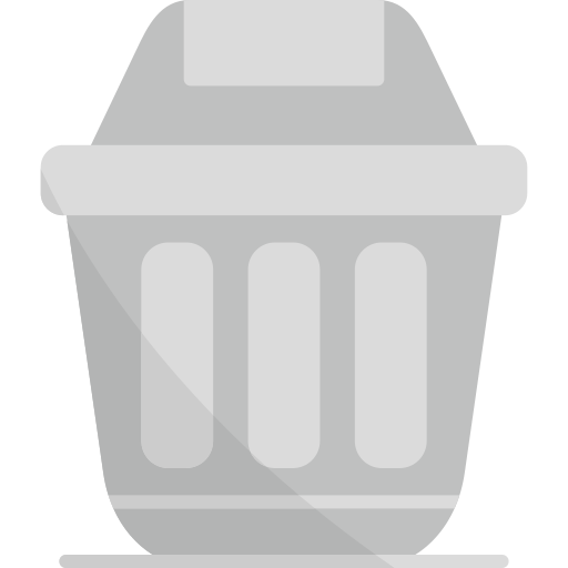 contenedor de basura icono gratis