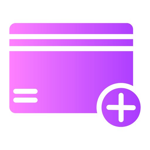 Credit card Generic gradient fill icon