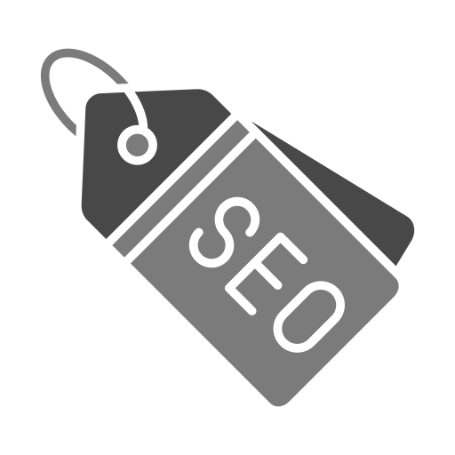 etiqueta seo icono gratis