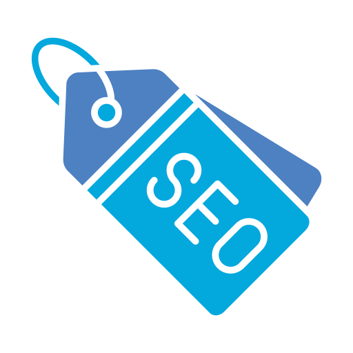 etiqueta seo icono gratis