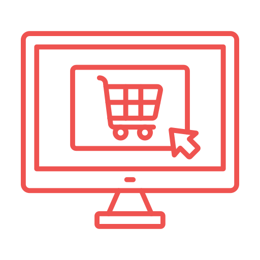 Online shopping Generic color outline icon