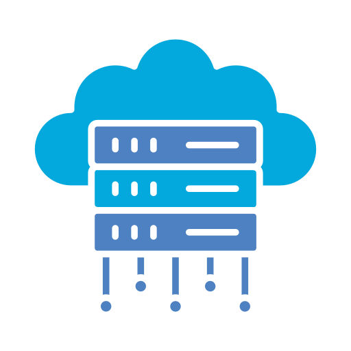 servidor en la nube icono gratis