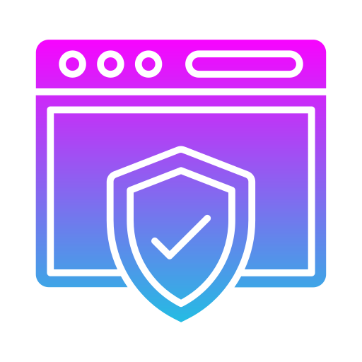 seguridad web icono gratis