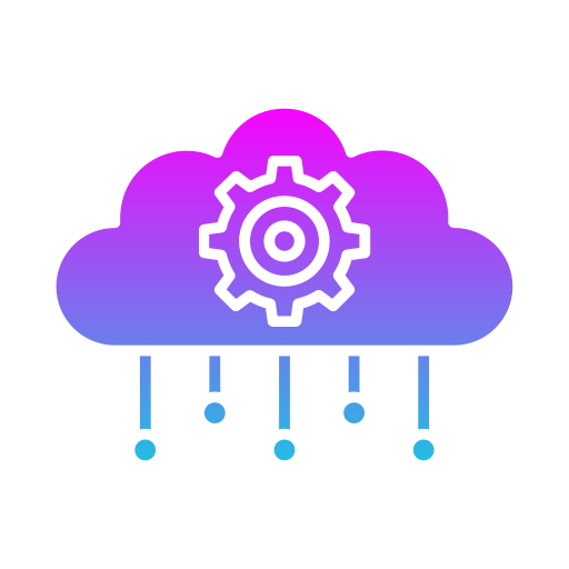 computación en la nube icono gratis