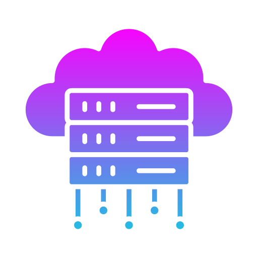 servidor en la nube icono gratis