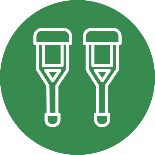 Crutch Generic color fill icon