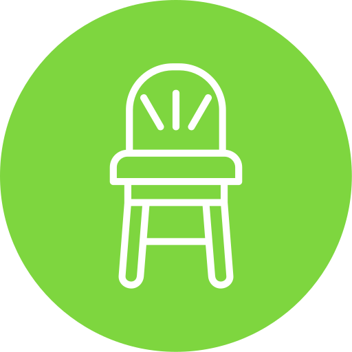 Chair Generic color fill icon