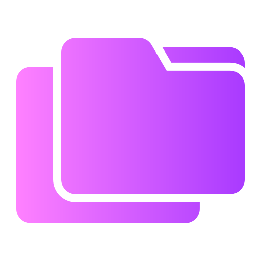 Document Generic gradient fill icon