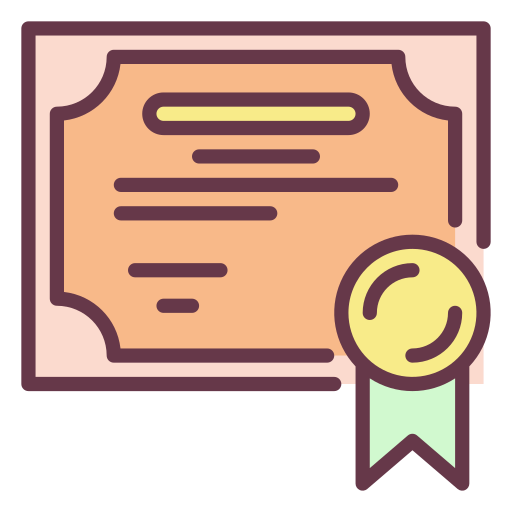 Certificate - Free Icon