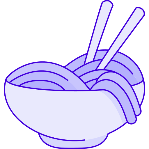 Noodle Generic color outline icon