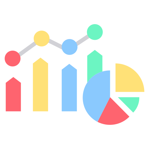 Analytics Generic color fill icon