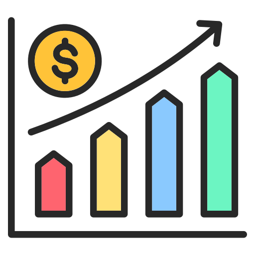 Profit Generic color lineal-color icon