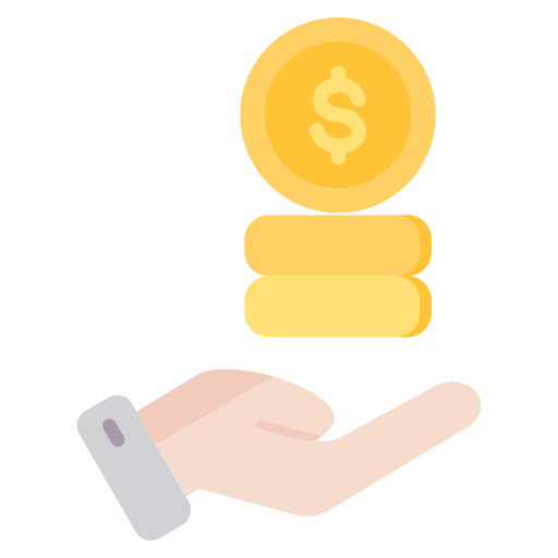 ingresos icono gratis