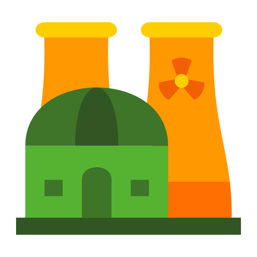 plante nucléaire Icône gratuit