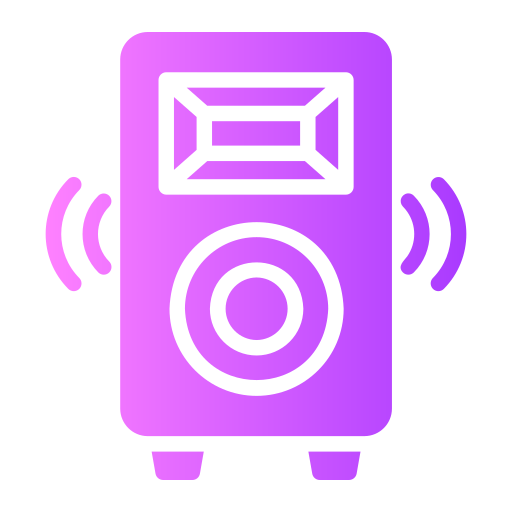 altavoz icono gratis